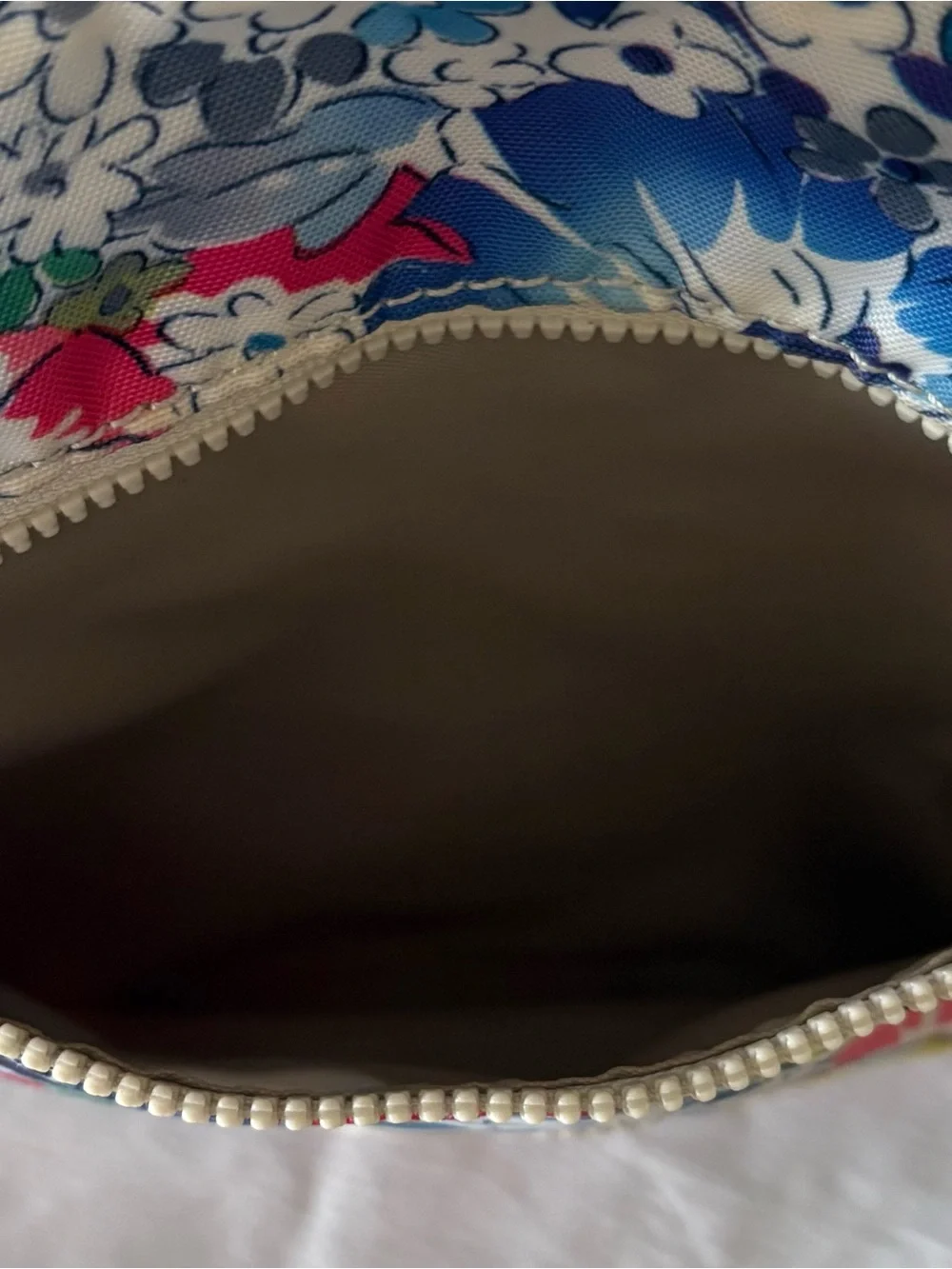 Kipling Floral Nylon Crossbody Bag Adjustable Strap EUC